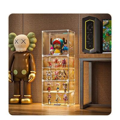 China Regulêre grootte Acryl Action Figures Display Case voor modellen auto's en figuren Acryl Te koop