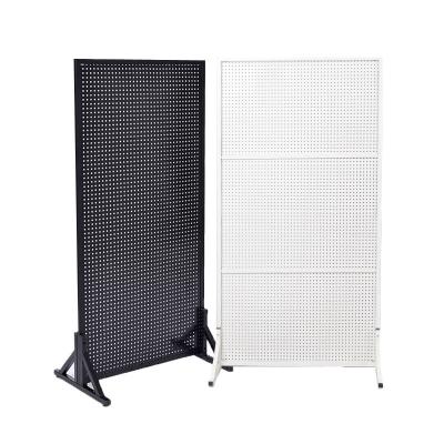 China Rack de pegboard multifuncional de espessura personalizada para lojas de varejo e supermercados à venda