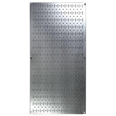 China Einzelhandelsgeschäfte Galvanisiertes Metall-Pegboard-Panel 32in x 16in Perfekt für die Organisation von Werkzeugen zu verkaufen