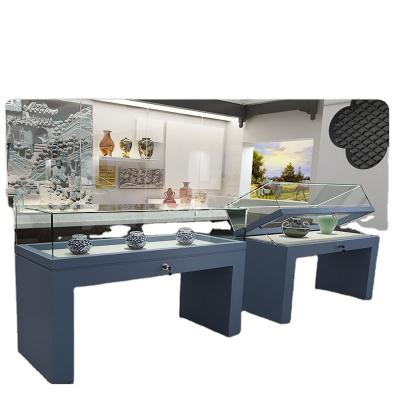 China Estantes de venta al por menor Exposición de museos de publicidad Vitrina de anillos, pendientes y collares en venta