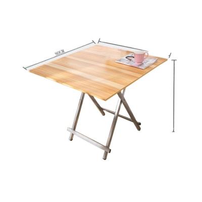 Chine Table à manger pliable en cuir en PU moderne à l' extérieur à vendre