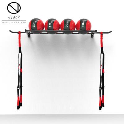 China Medical Ball Wall Mounted Ball Rack Golf Bag Rack Stand for Gravity Frame Storage Rack for sale