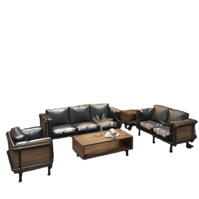 China PU Leather Cover Metal PVC Pipe Sofa Sets for Garden Set Living Room Indoor Furniture for sale