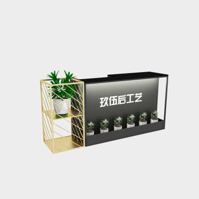 China Long Life Time Advantage Reception Desk for Small Restaurant Reception Counter Table for sale