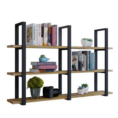 China Living Room Furniture Modern Wall Mounted Wooden Shelf Unit Design Hanging NO Folded for sale