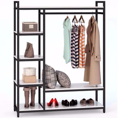 Κίνα Διπλής όψης ρούχα hanger rack για το σπίτι και σύγχρονη ρούχα αποθήκευση οργανωτής προς πώληση