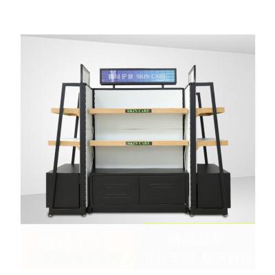 China Light Duty Layered Display Stand for Cosmetics Competitive Pricing Shop Fitting Unit for sale