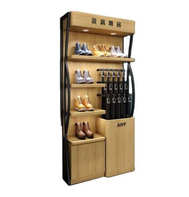 China Wooden Display Shelf Rack for Display of Products in Supermarket and Stores for sale