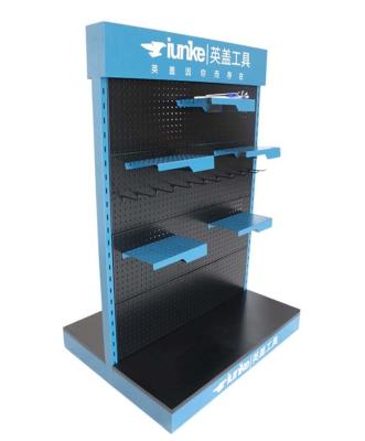 China Expositie- en detailhandel winkels Micro-perforated pegboard tool organizer voor gereedschapsopslag Te koop