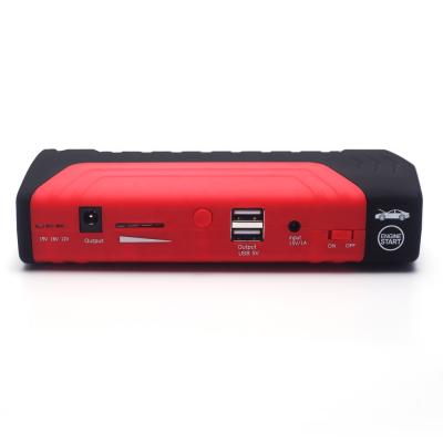 China Factory Price 13200mAh 170*82*40MM Lithium Power Bank Jump Starter 600A Peak Current Car Emergency Portable Jump Starter for sale