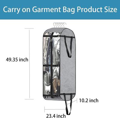 중국 Garment Bags For Hanging Clothes, Suit Bag, Carry On Garment Bag, Moving Bags, Suit Travel Cover For Men 판매용