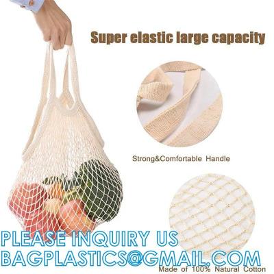 중국 Organic Cotton String Washable Market Bag | Mesh Produce Bag, Fruits Vegetable Net Bag, Eco Net Bag 판매용