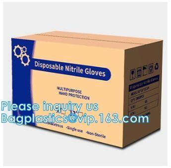 중국 Medical Disposable Nitrile exam Gloves, Chemical Resistant, Powder-Free, Latex-Free, Non-Sterile, Food Safe, 4 Mil 판매용