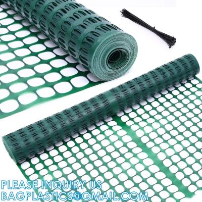 Cina Reusable Netting Safety Fences Roll with Zip Ties, Durable Temporary Pool Fence Snow Fencing for Deer Rabbit in vendita