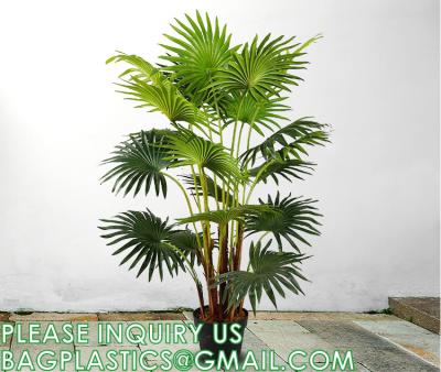 Cina Artificial Paradise Palm Tree 3Feet Fake Tropical Palm Tree, Faux Plants in Pot for Indoor Outdoor House Home in vendita