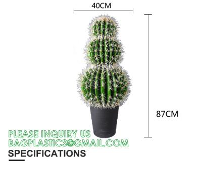 Cina Artificial Cactus Fake Big Cactus 36 Inch Faux Cacti Plants For Home Garden Office Store Decoration in vendita