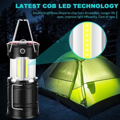 중국 Camping Lanterns Camping Accessories USB Rechargeable and Battery Powered 2-in-1 LED Lanterns, Hurricane Lights 판매용