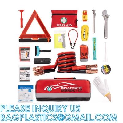 중국 Roadside Survival Kit, First Aid Kit, Emergency Car Kit, Safety Tool Kit, Car Kit, Vehicle Safety Tool Auto 판매용