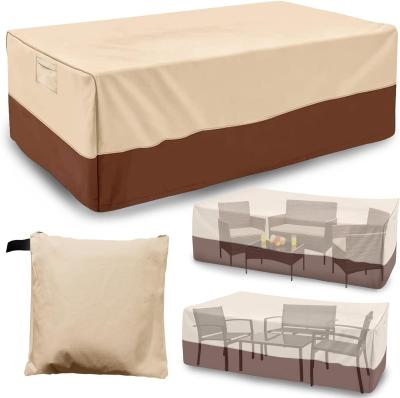 중국 Furniture Cover 600D Waterproof Large Heavy Duty Outdoor Furniture Set Covers with Anti-UV and Wind-Proof Suitable 판매용