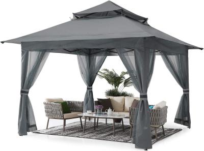 China Pop Up Gazebo Mosquito Nettings, Outdoor Canopy Shelter Garden Lawn Backyard, Patio Cover Outdoor Gazebo Pergol for sale