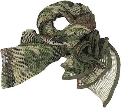 중국 Camouflage Scarves, Sniper Veil Camo Mesh Material Hunting Shemagh Scarf Balaclava Head Neck Cover 판매용