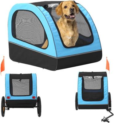 Cina Dog Trailer, Medium Dog Buggy, Bicycle Trailer for Small and Medium Dogs Under 88 lbs in vendita