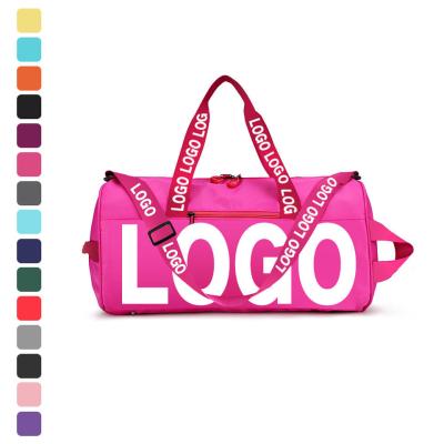 중국 Custom Design Water Proof Teen Girls Dance Duffel Bag Fitness Handbags Traveling Weekender Sports Duffle Bags 판매용