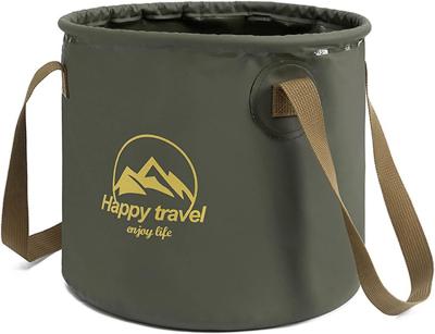 중국 Collapsible Bucket 5.3 Gallon Portable Camping Outdoor Buckets Water Container Basin Foldable for Hiking Travel 판매용