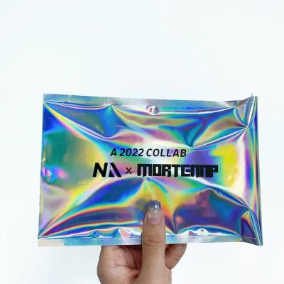 중국 Holographic Metallic Foil Mailer Glitter Mailing Shipping Bags Metallic Rainbow Foil Self-Sealing Envelopes Courier 판매용