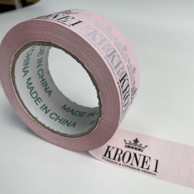 중국 Private label, recyclable sustainable Custom Printed Clear Plastic Wrap Tapes With Logo Shipping Packaging Tape 판매용