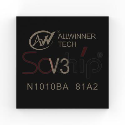 China DVR IPC for Official Samples A7 Allwinner Agent V3 IC Chip Single Core up to 1.2GHz Camdroid Linux OS Apply for Car DVR and IP Camera for sale