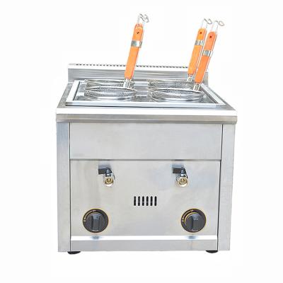 China food & Beverage Shops Direct Business Preferred Gas Noodle Cooking Machine Four Grid Fast Gas Noodle Cooking Machine for sale