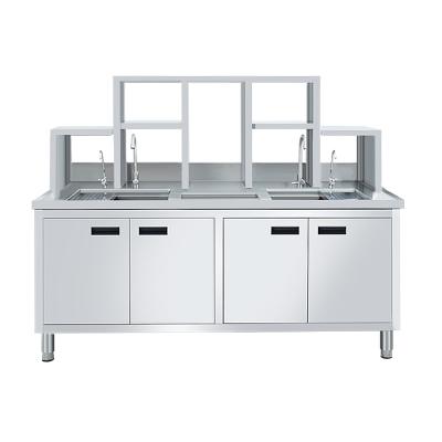 China ZY stainless steel milk tea console for sale