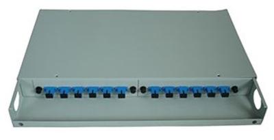 China 12 Ports Fixed Rack-mounted ODF for sale