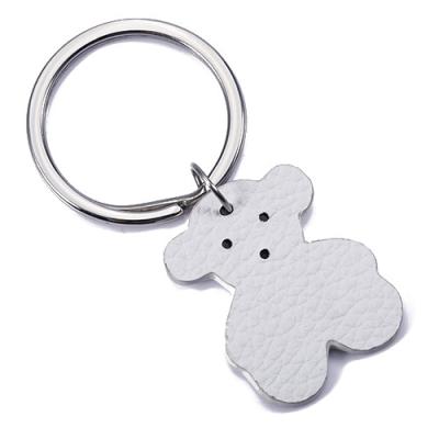 China Touch Love 316L Stainless Steel Key Ring / Fashion Jewelry Rings With Silver Plated for sale