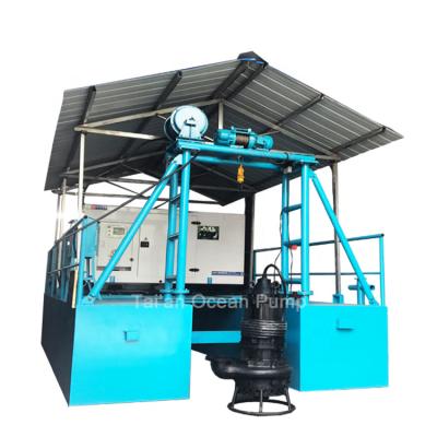 China Construction worksÂ   Easy Operation Submersible Sand Dredger for Port and Dam for sale