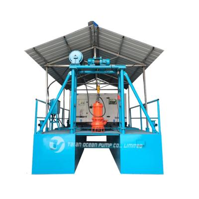 China Construction worksÂ   High Quality Suction Dredger Sand Submersible Sand Pump Machine Maker for sale