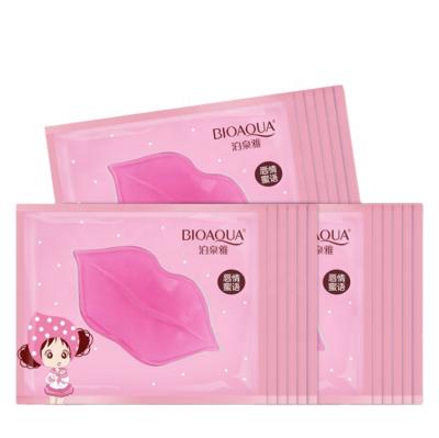 China Wholesale Sunscreen Bioaqua Collagen Moisturizing Jelly Hydrating Organic Lip Care Mask Sheet for sale