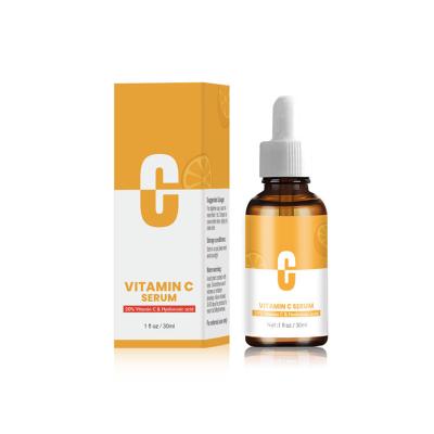 China Moisturizer Hyaluronic Acid Age Vitamin C Face Nature Anti Whitening Face Serum Essence Private Label for sale