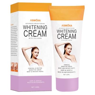 China 2021 Moisturizer Natural Intimate Armpit Cream Lightening Skin Whitening Dark Skin For Underarm Bleaching Whitening Cream for sale