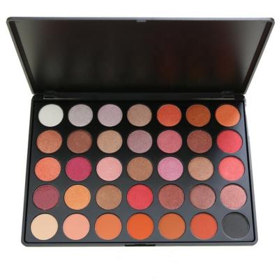 China Waterproof Romantic Love Beauty Glazed Vegan Cruelty Free Multichrome Eyeshadow Private Custom Palette Pigmented Private Label for sale