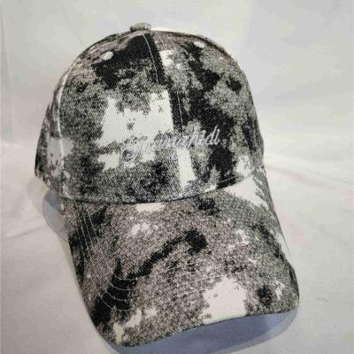 China New Fashion Sports Hat\Comfortable\Durable New Products Sports Hat Camouflage Black And White Design for sale