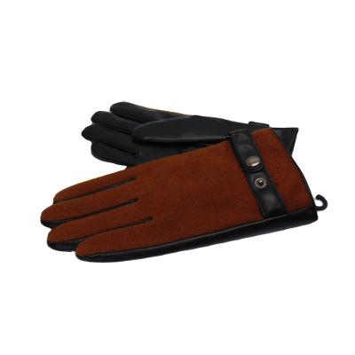 China Simple Wholesale Classic Ladies Winter Gloves Warm Woolen Polyester Knitted Gloves for sale