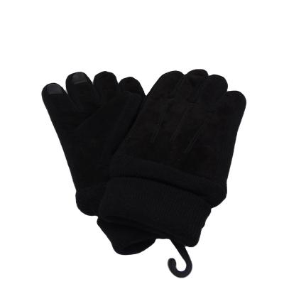 China High quality 2020 style fashion fleece formal casual simple winter gloves woolen gloves new for sale