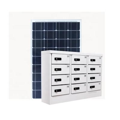 China A place which lack of safe backup power solar cell phone charging locker stations solar panels for charging cell phone for sale