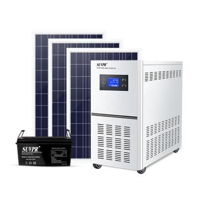 China 3kw Solar Panels Power Station Hybrid Home Solar Generator 850*570*1200(mm) for sale