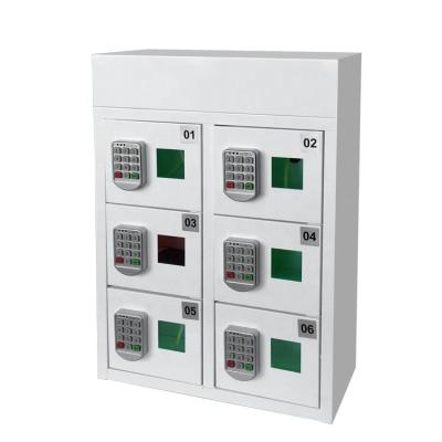 China Storage Furniture Indoor Electronic Mobile Phone Cell Phone Charging Locker for sale