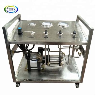 China Compact Size Portable Pneumatic Fluid And Coolant Injector Pump For Reagent Injection for sale