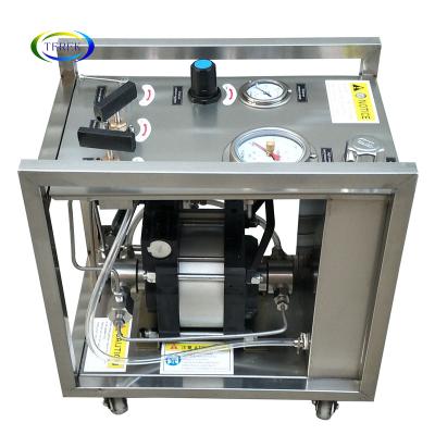 China For Super High Pressure Testing 4000Bar High Pressure Pneumatic Hydraulic Pump Station for sale