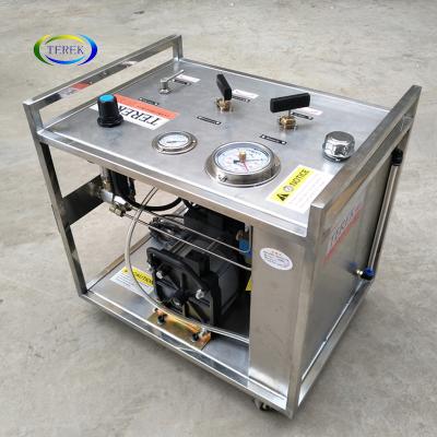 China Portable hydrostatic test unit with round chart recorder LU-LKD-6-RC for sale